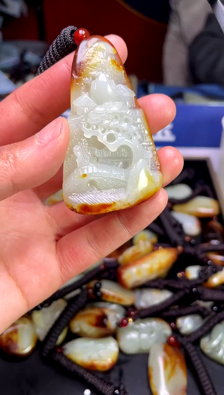 【闪购商品】和田玉颈饰未镶嵌123