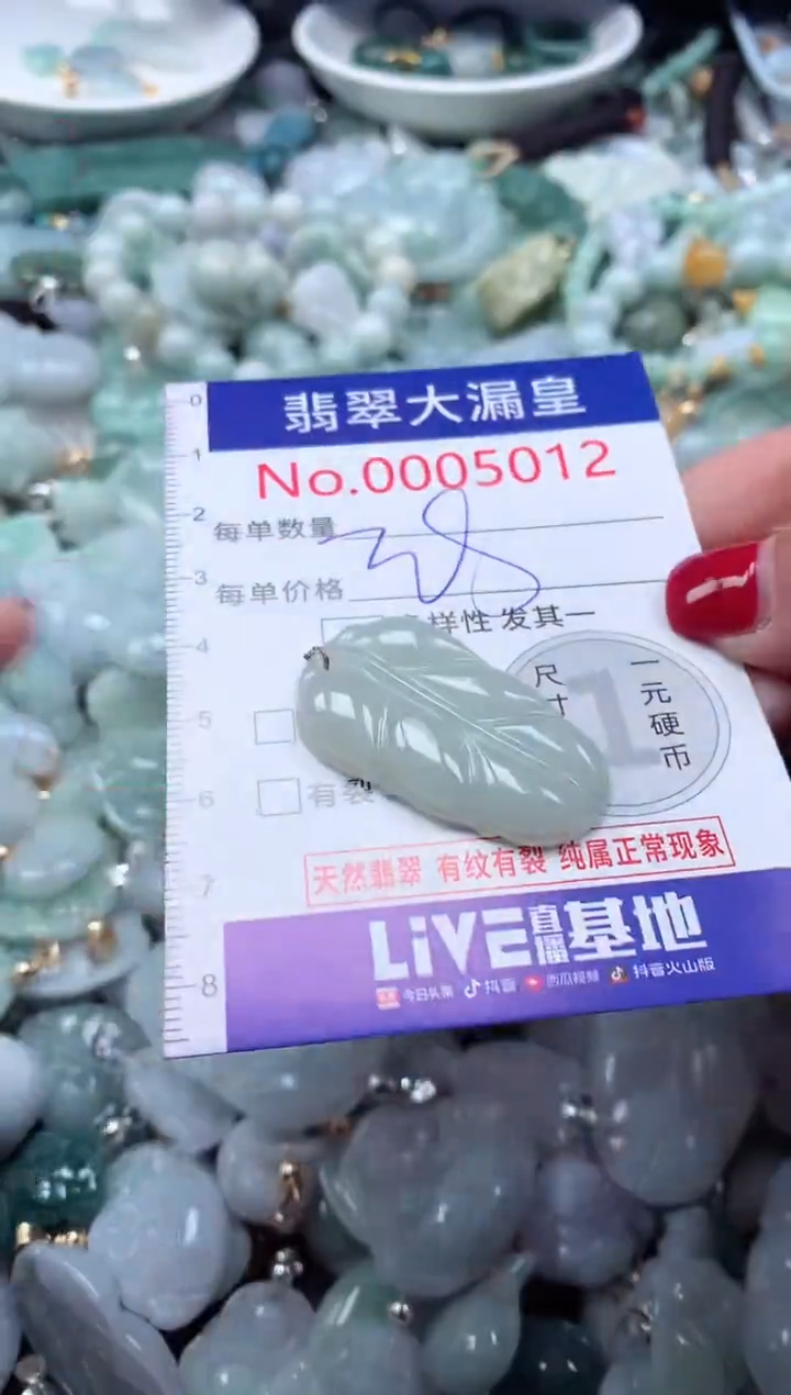 颈饰未镶嵌翡翠5012