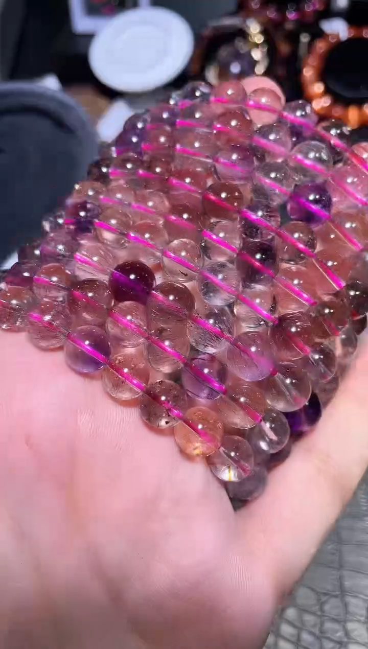 【闪购商品】水晶手链未镶嵌超七单圈A9（多样性发其一）