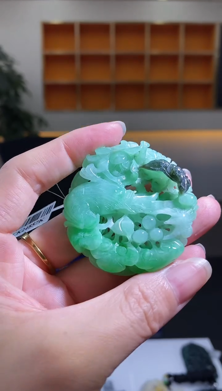 【闪购商品】翡翠颈饰未镶嵌B-@@BSGC013100161