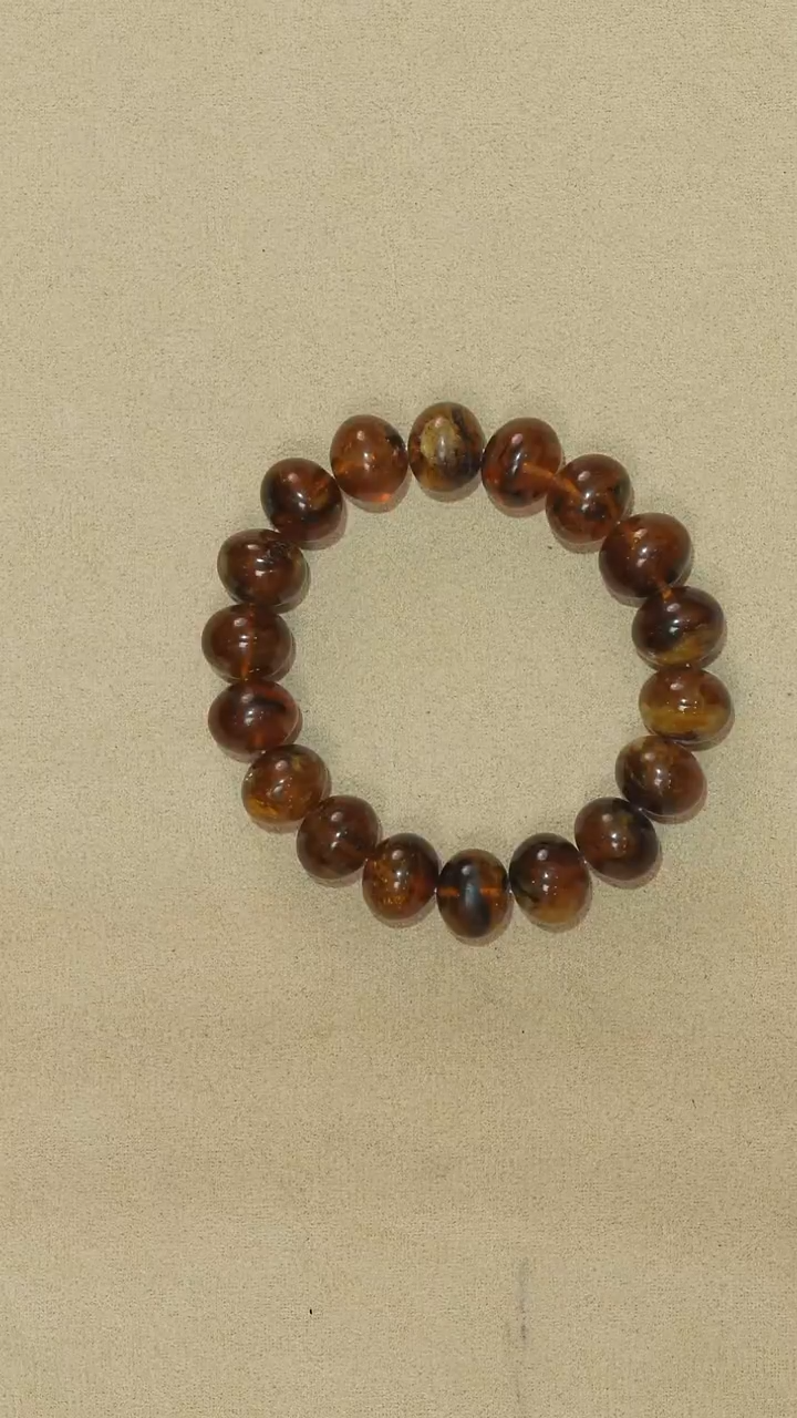 手链琥珀未镶嵌14m6666