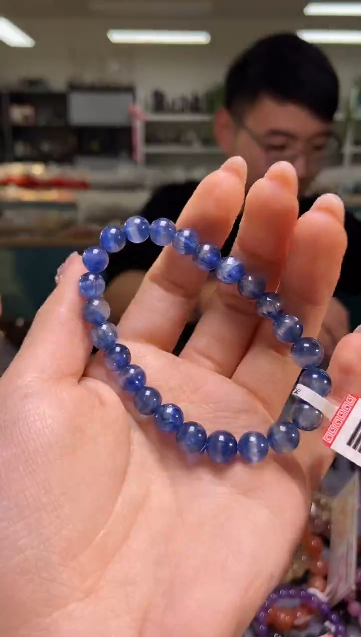 未镶嵌蓝晶石手串/554多样性发一件