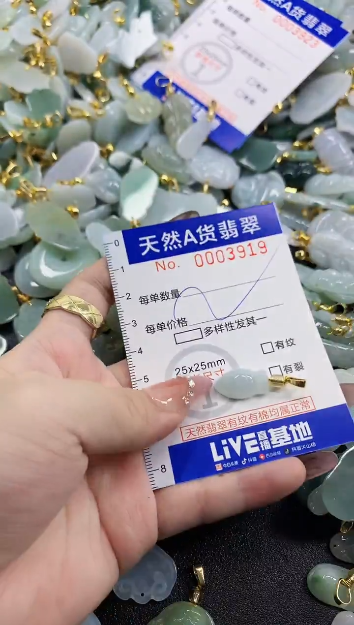 颈饰未镶嵌翡翠天然A货翡翠