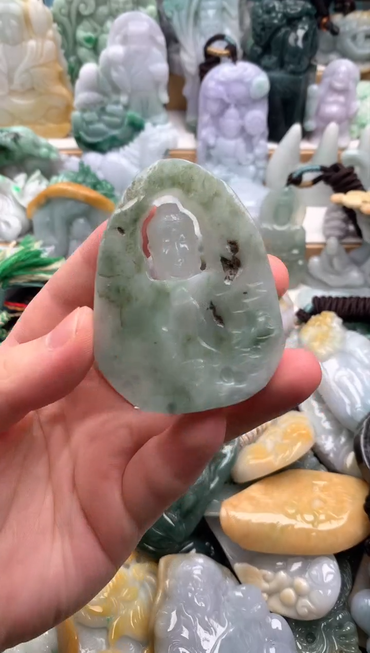 吊坠(不含链)未镶嵌翡翠1