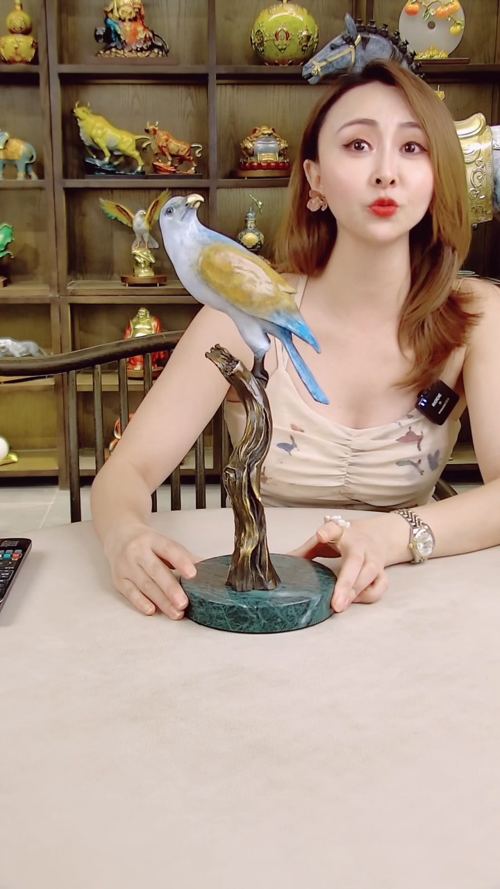 黄铜全黄铜摆件独占鳌头