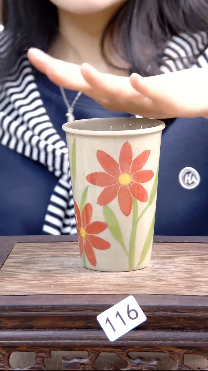 杯子景德镇陶瓷手绘杯子116
