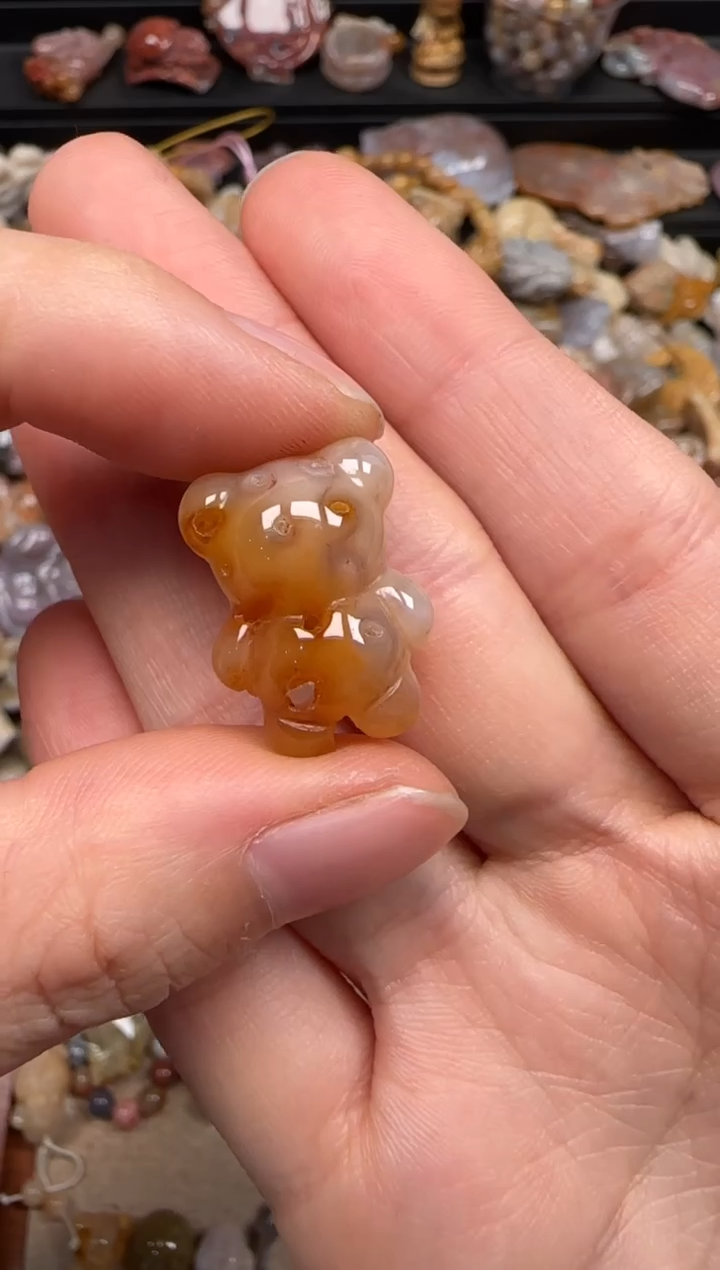 【闪购商品】硅化珊瑚（珊瑚玉）未镶嵌颈饰105