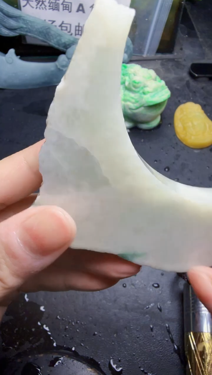 未镶嵌挂件翡翠天然翡翠048