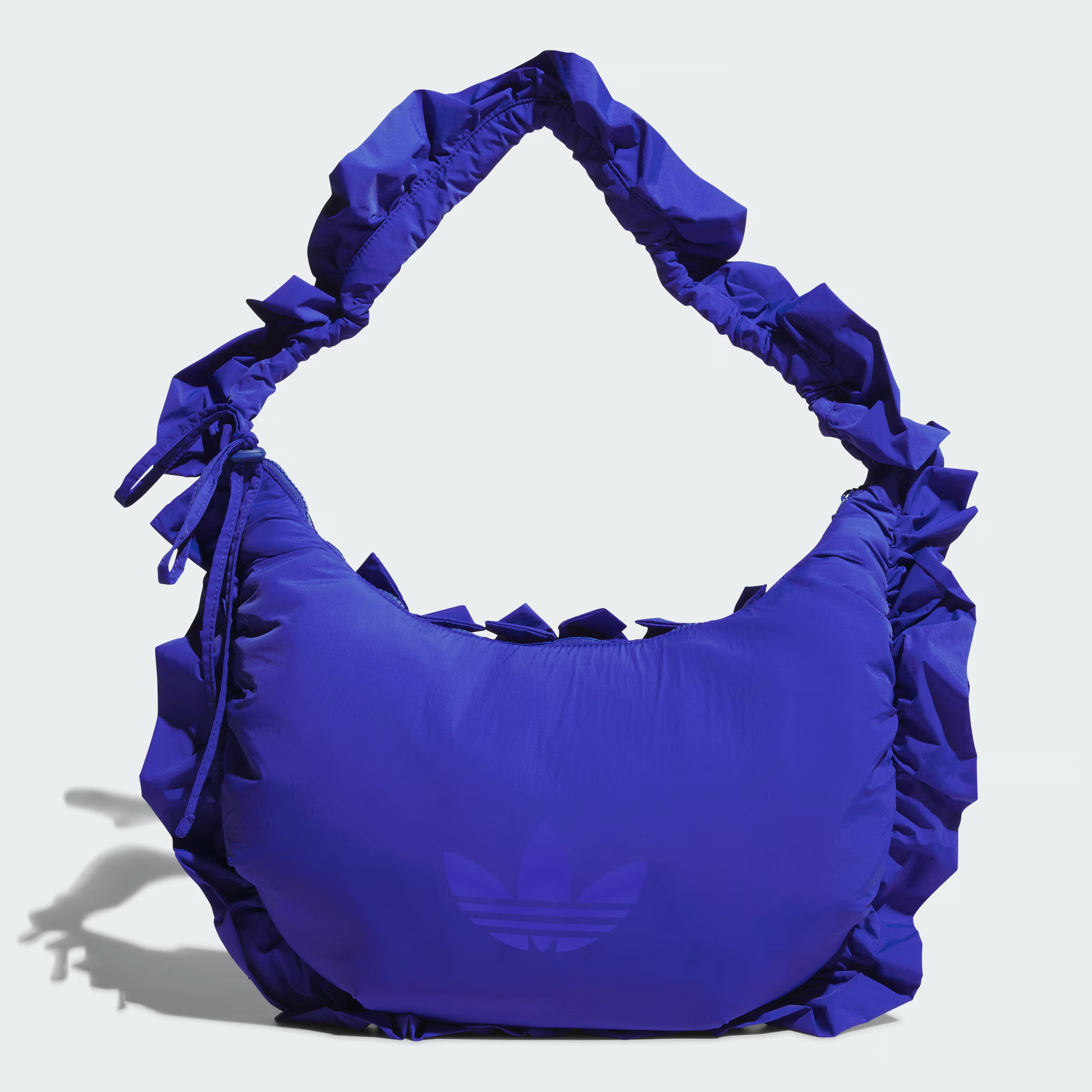 adidas阿迪达斯 新款三叶草大号时尚荷叶边包手提斜跨拎包IA8914