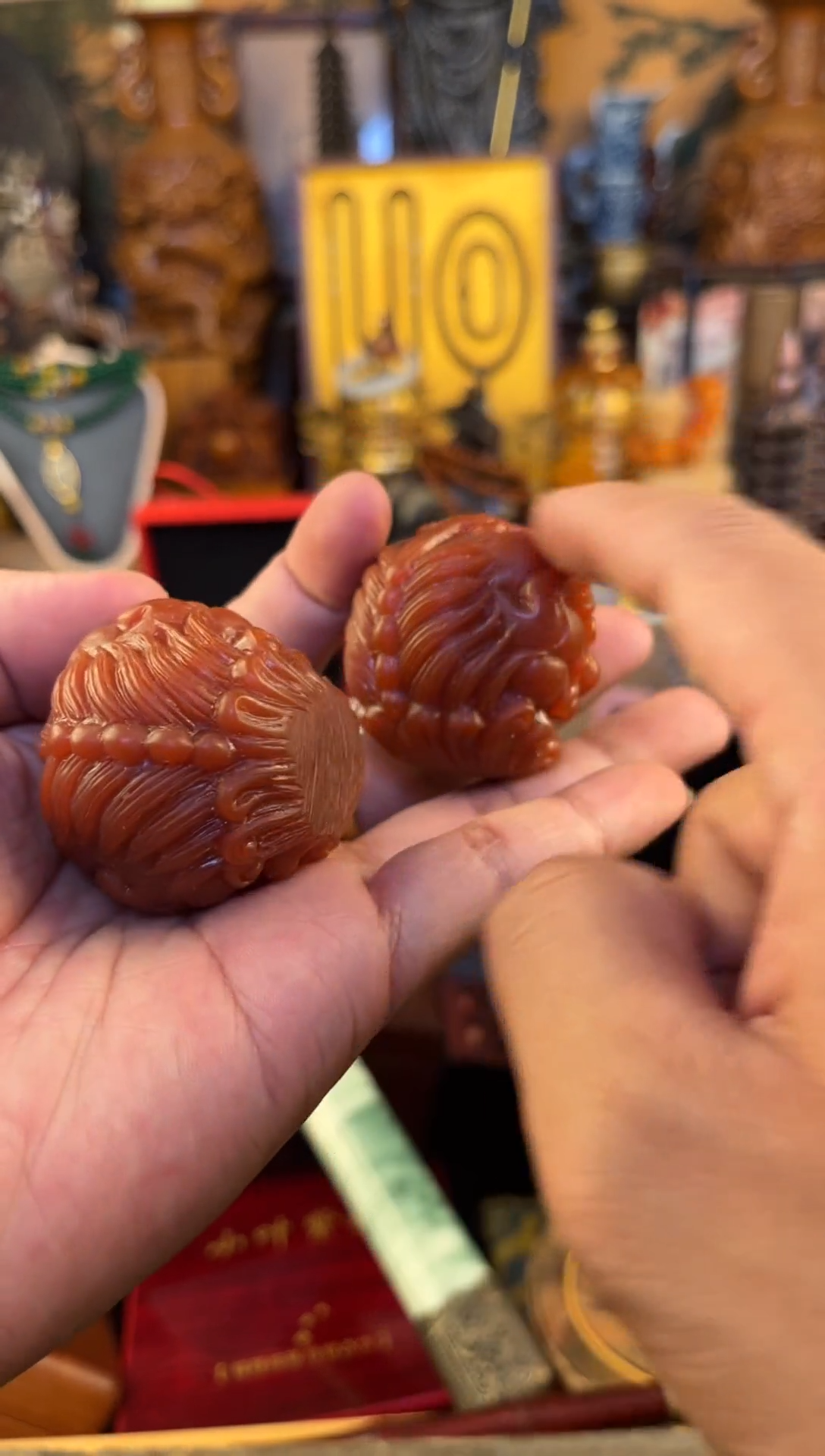 滴血莲花菩提手串所见即所得