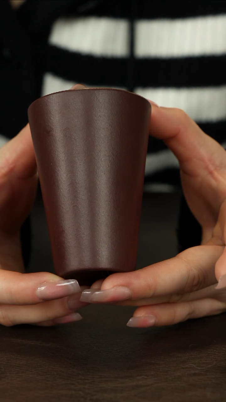 【闪购商品】紫砂茶壶直播福利手握主人杯紫泥