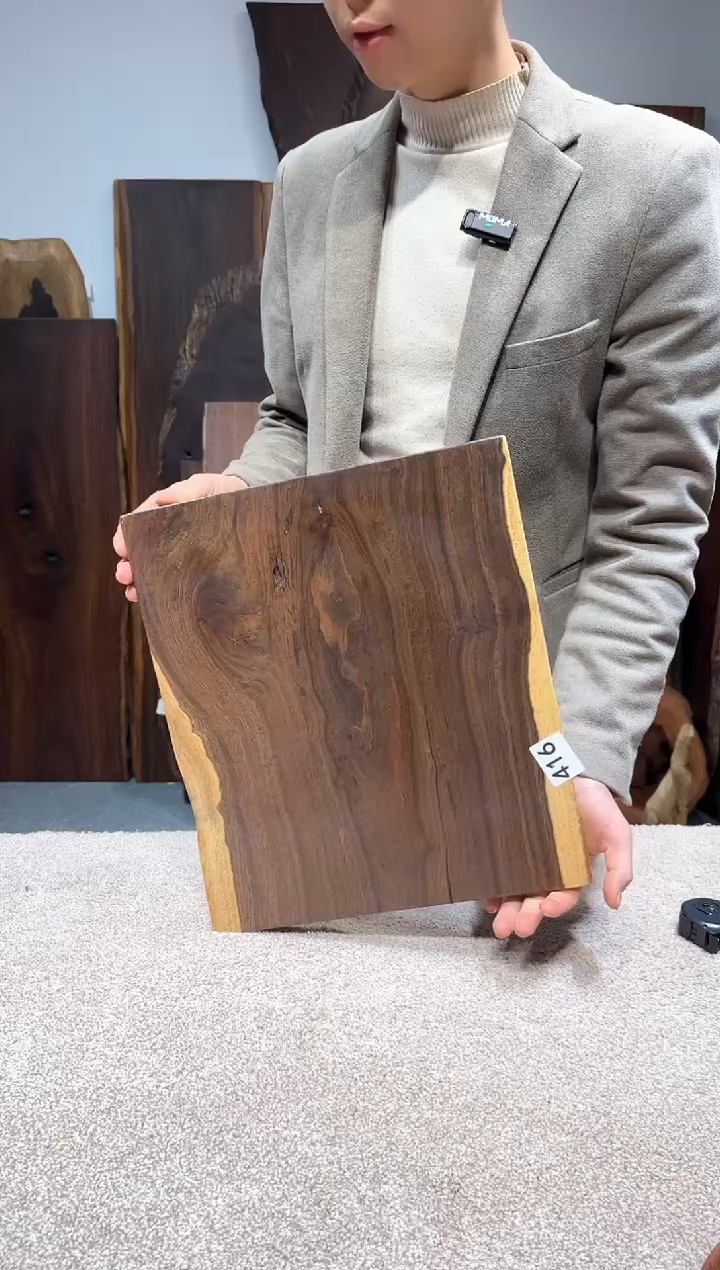 【闪购商品】东非黑黄檀（紫光檀）尺寸39*34*2编号416