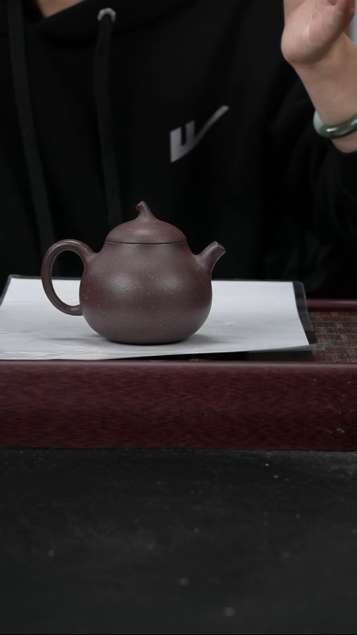 茶壶紫砂czp天青 茄瓜