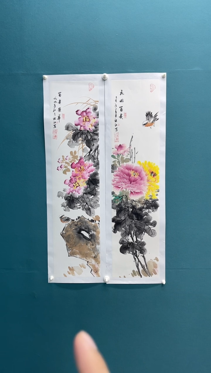 国画长城丹青水墨画院（王老师精品画作）
