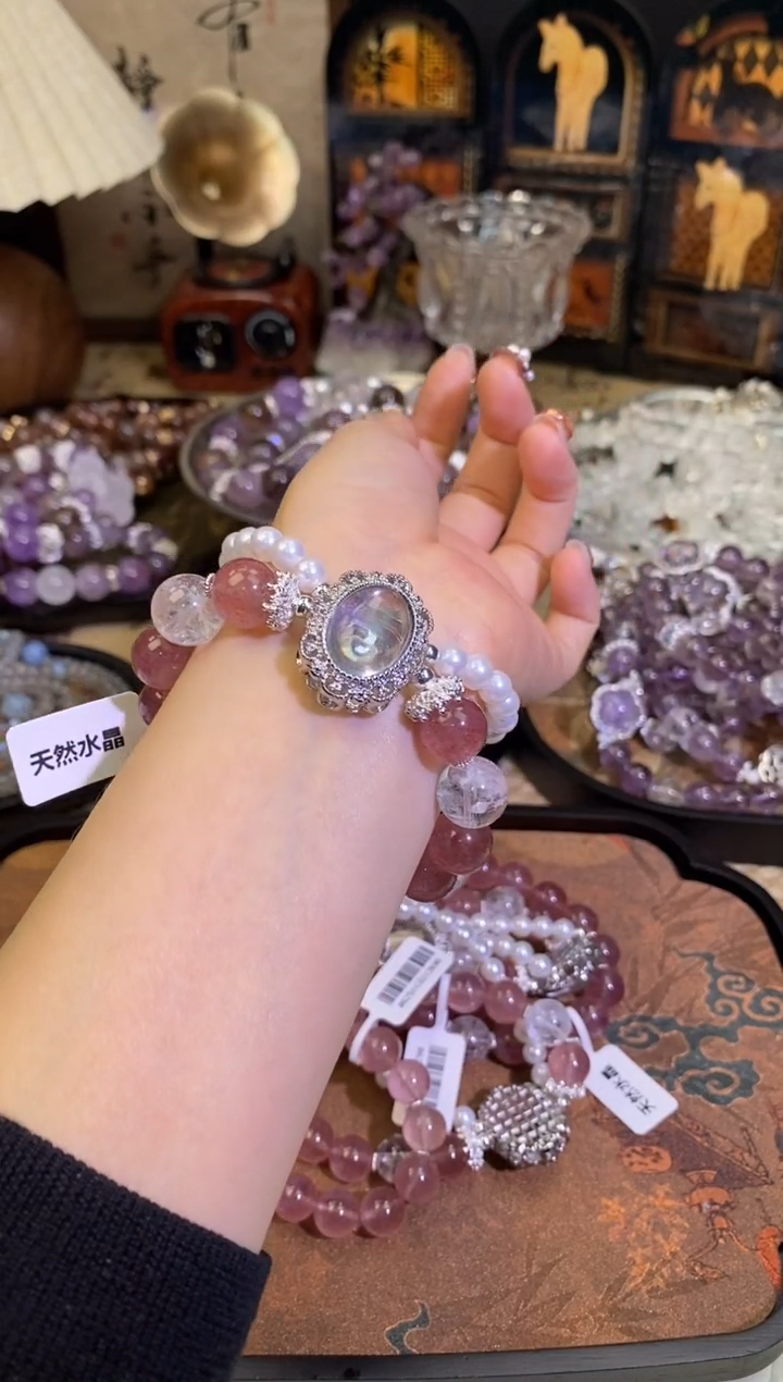 【闪购商品】石英质玉手饰未镶嵌1252