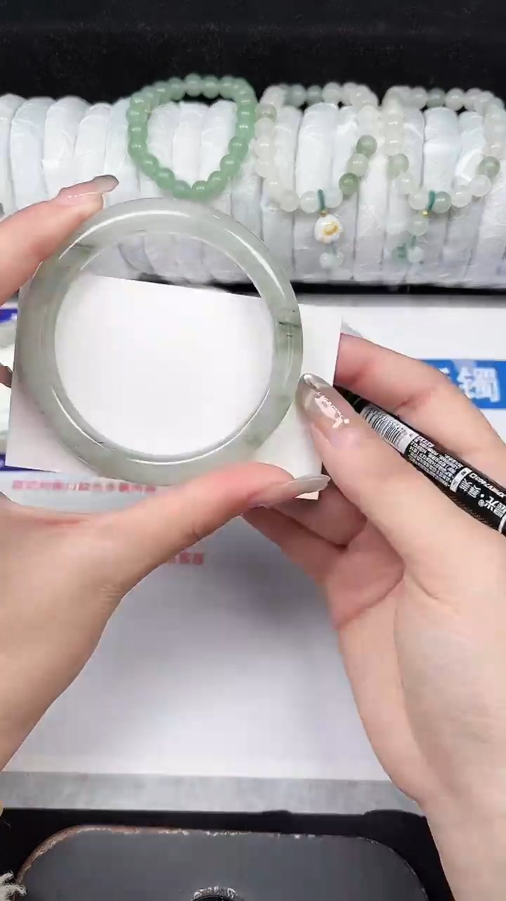 未镶嵌手镯石英质玉289-58/59