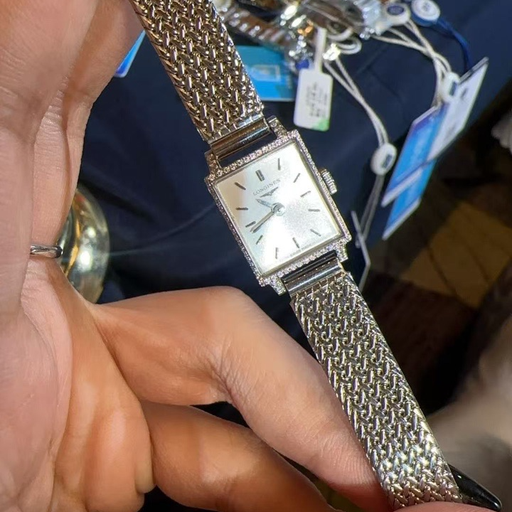 95新 Longines/浪琴 手动机械后钻/公价32999/w10510