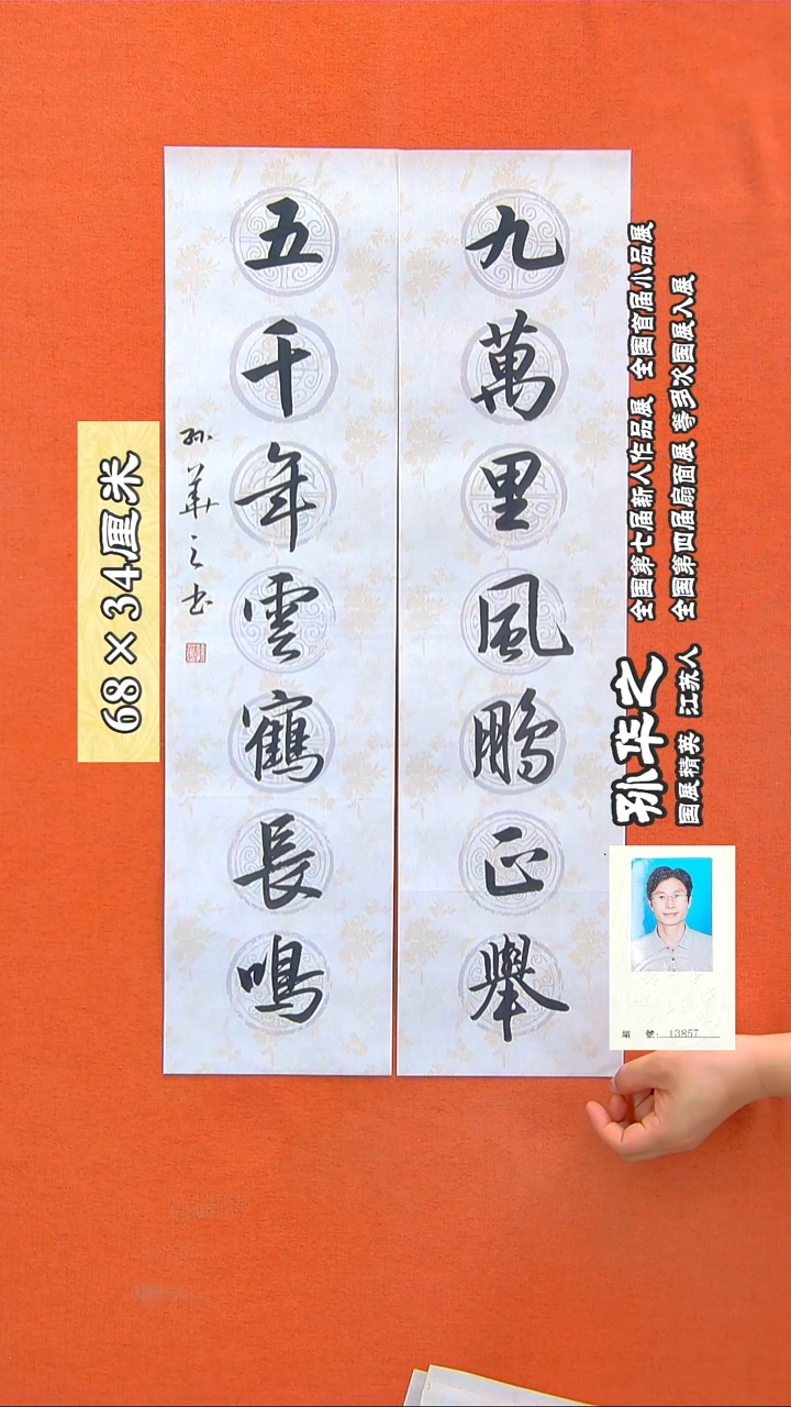 书法27a孙华之书法作品