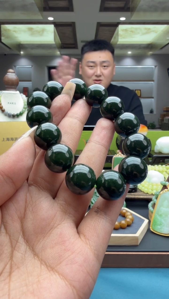 未镶嵌手串和田玉byeqbcl16