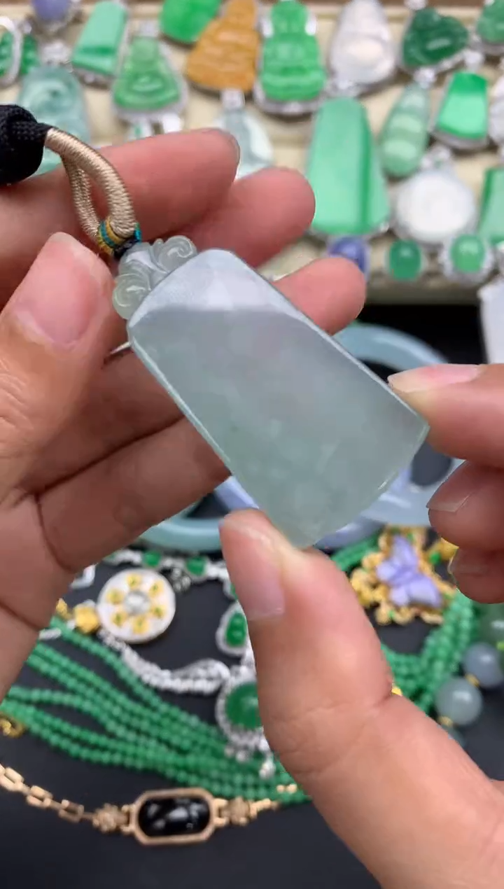 【闪购商品】翡翠颈饰未镶嵌98-中国好珍宝