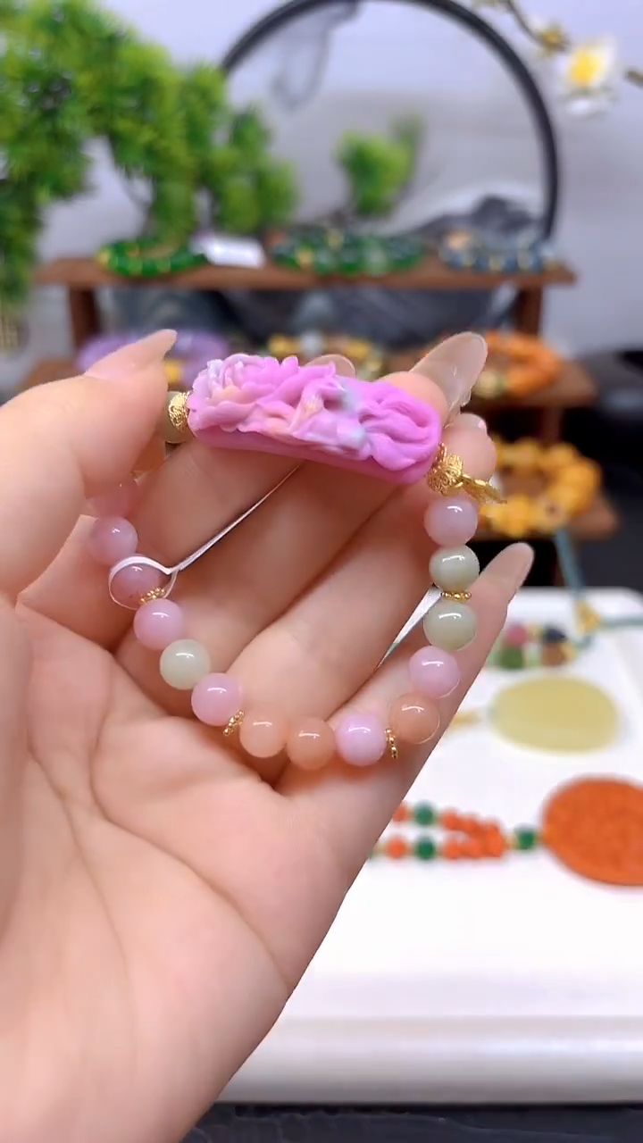 玛瑙/玉髓手链未镶嵌S15