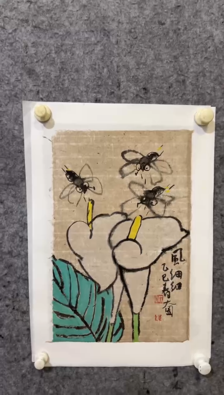 【闪购商品】国画写意花鸟作品分享