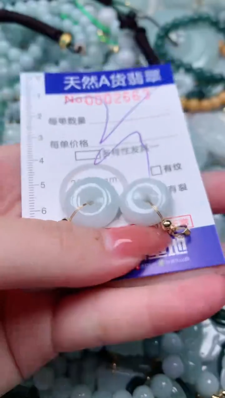 【闪购商品】翡翠颈饰未镶嵌00002663