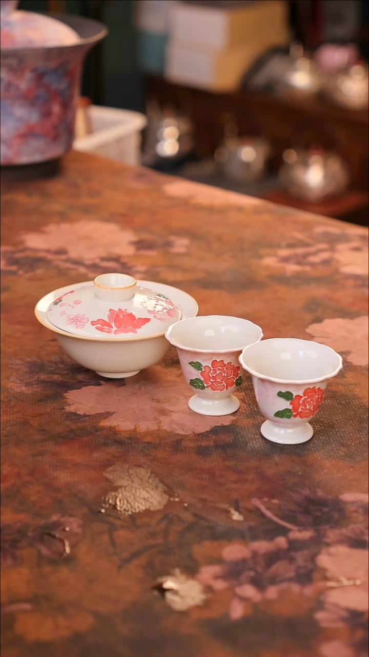 【闪购商品】陶瓷茶具（无礼盒无茶盘）@@A11992