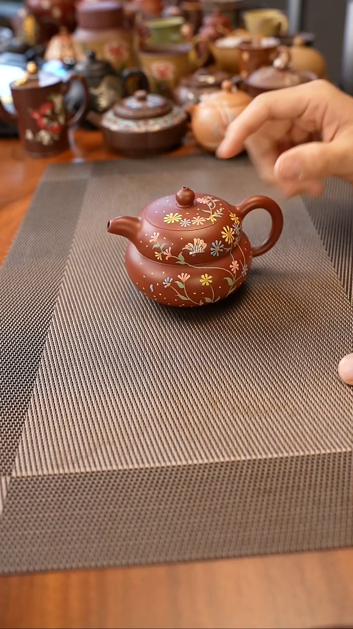 茶壶紫砂朱泥 葫芦