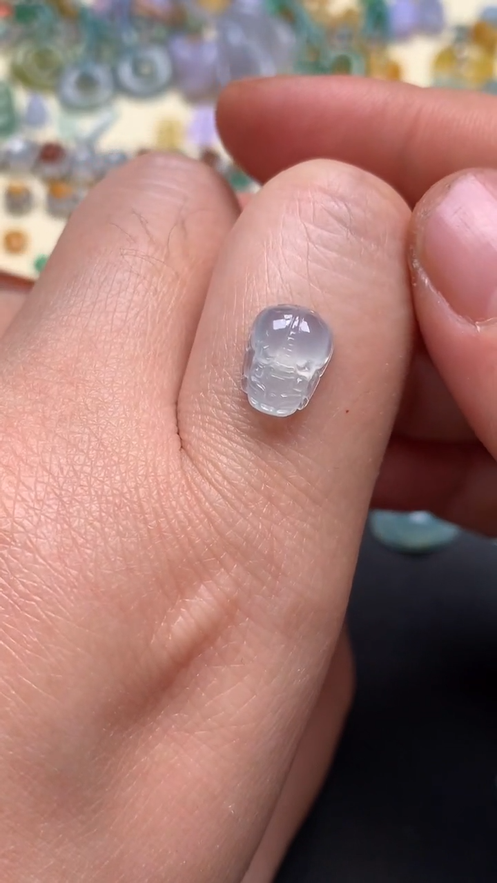 【闪购商品】翡翠耳饰未镶嵌翡翠貔貅