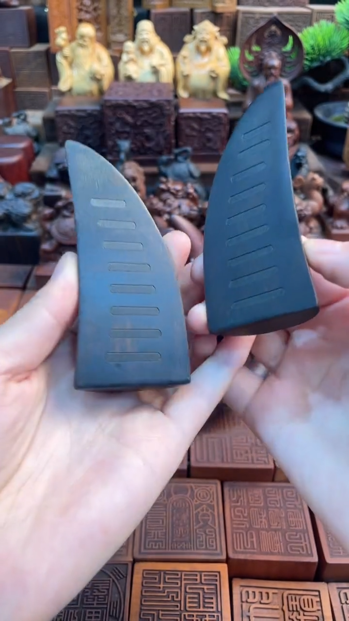 枣木尖头玉化大圣杯+说明书