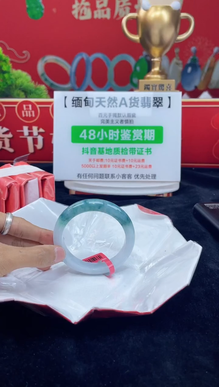 【闪购商品】翡翠手镯未镶嵌7手镯