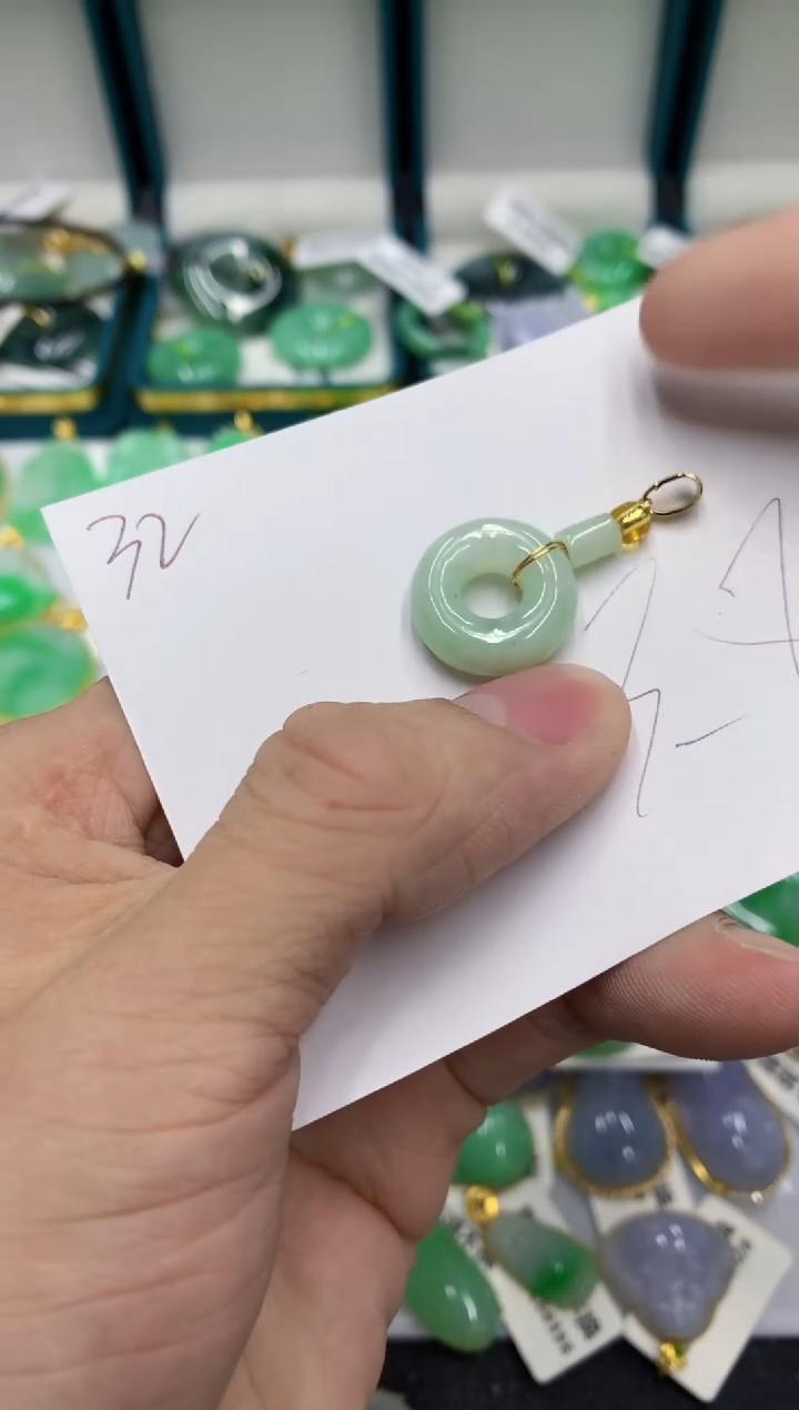 【闪购商品】翡翠颈饰未镶嵌号链接11111