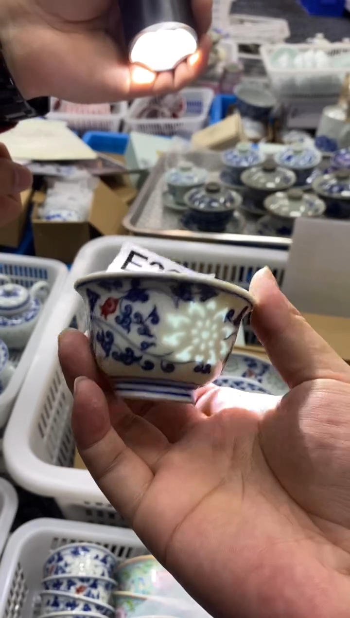 陶瓷景德陶瓷茶具容量约60