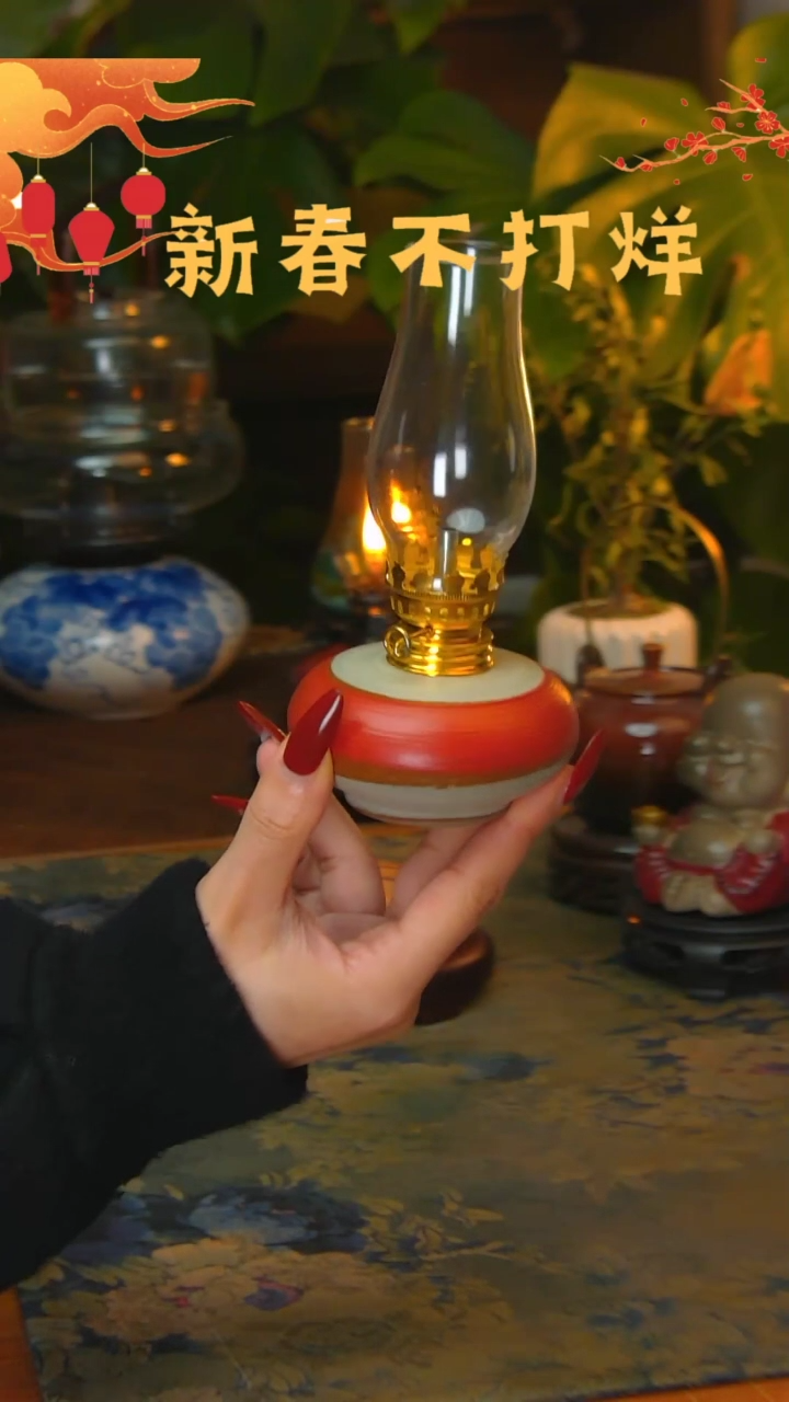 【闪购商品】景德镇陶瓷灯摆件