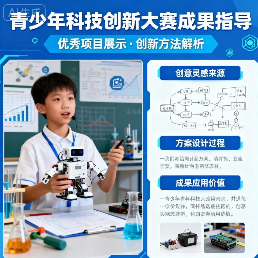 初中生科技创新成果/项目式学习