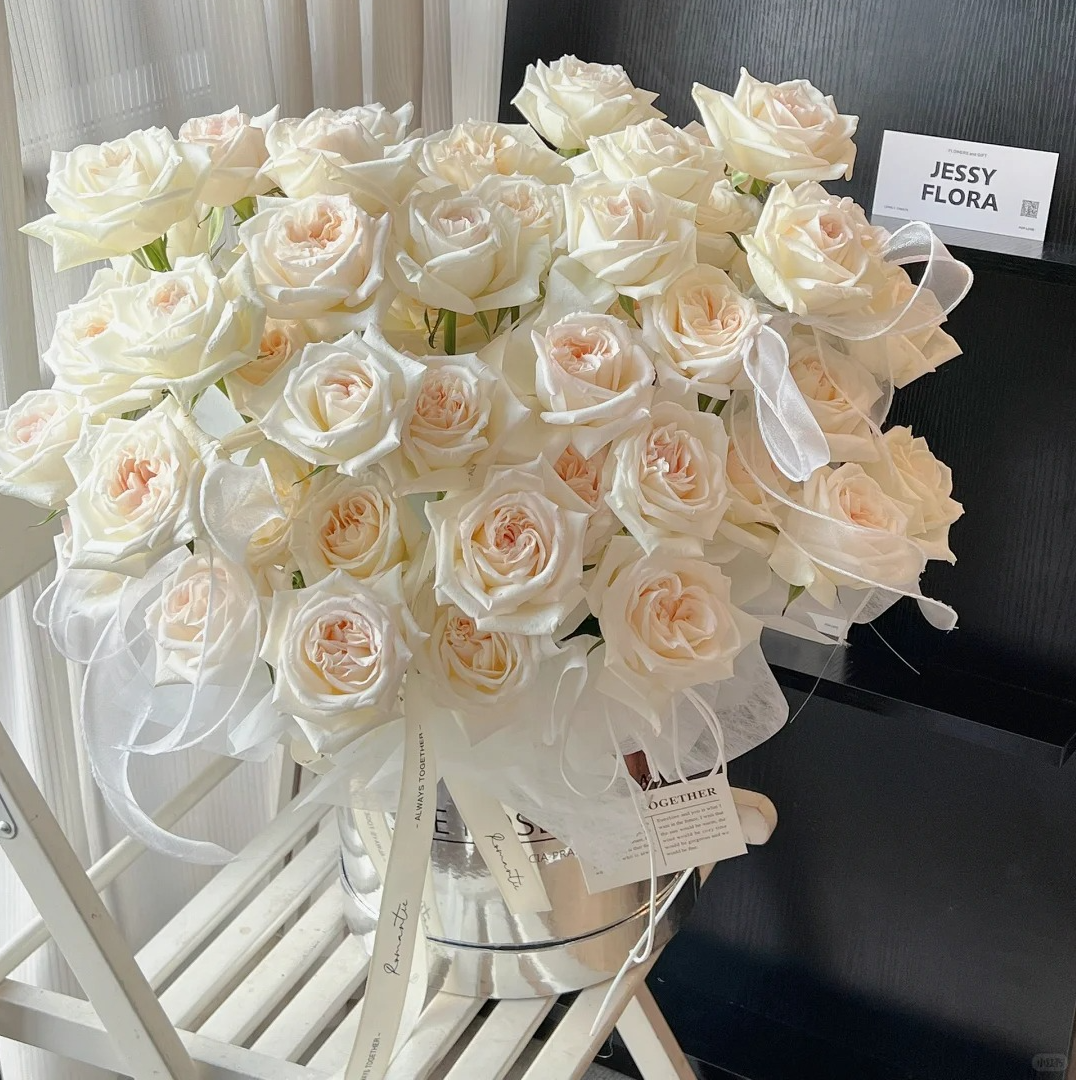 白荔枝【浓香单头】网红花不耐运输，请凑单升级快递保护花花