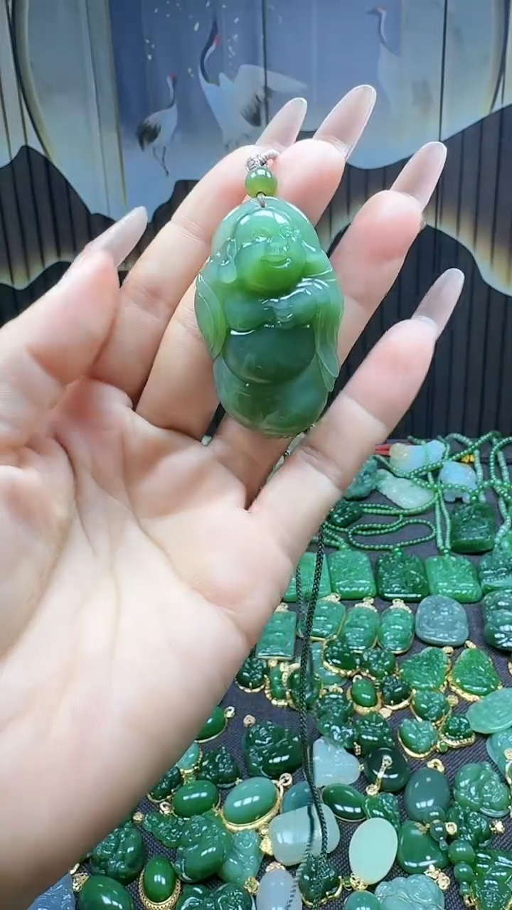 【闪购商品】和田玉挂件未镶嵌1