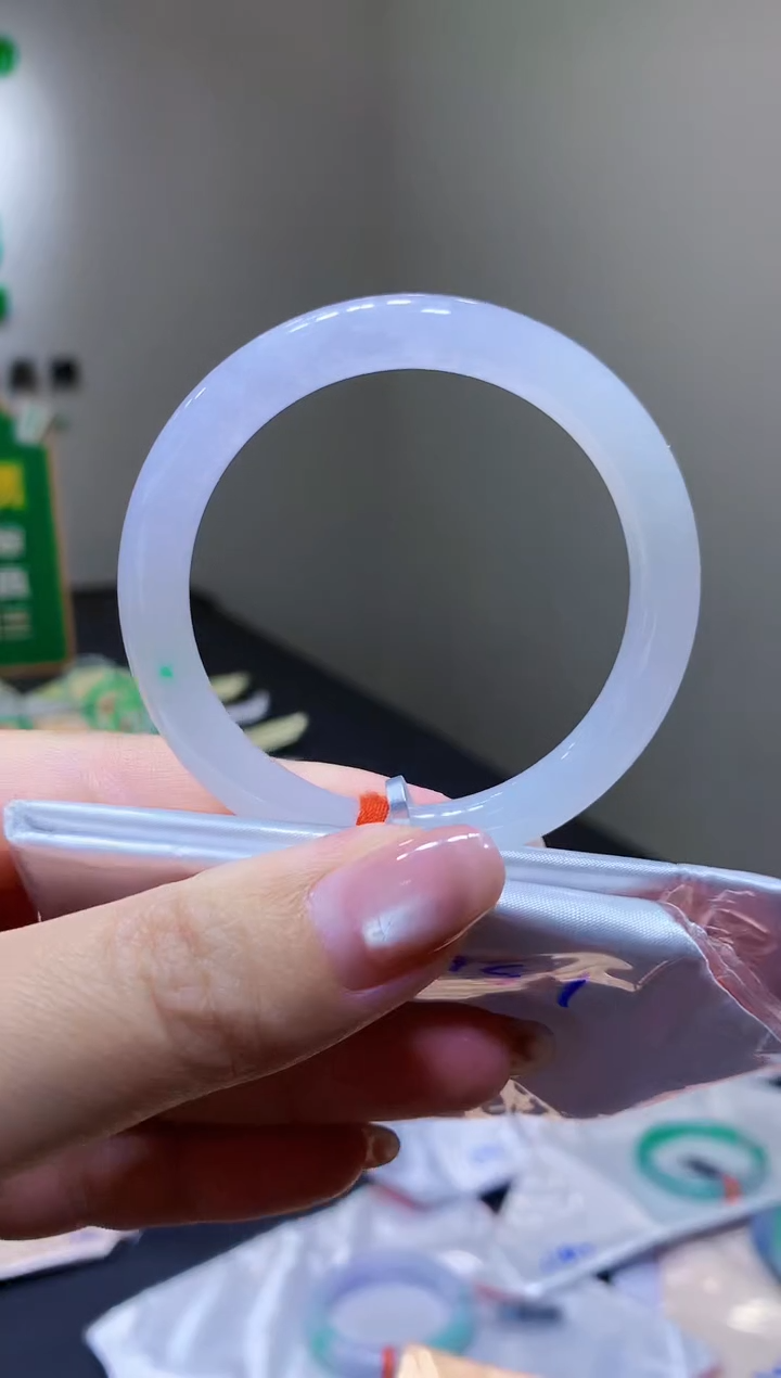 未镶嵌手镯翡翠k55天然A货缅甸翡翠51