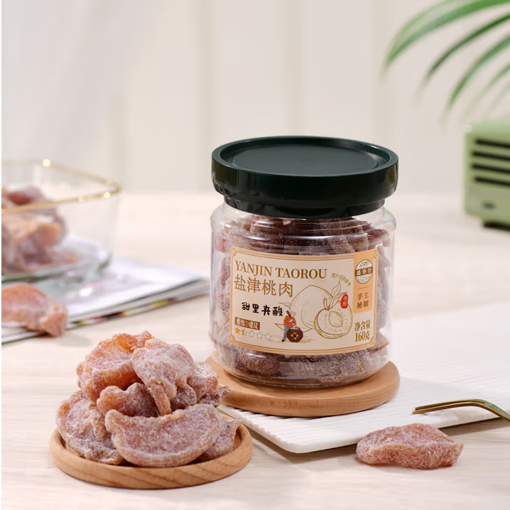 盛侨行盐津桃肉160g*4