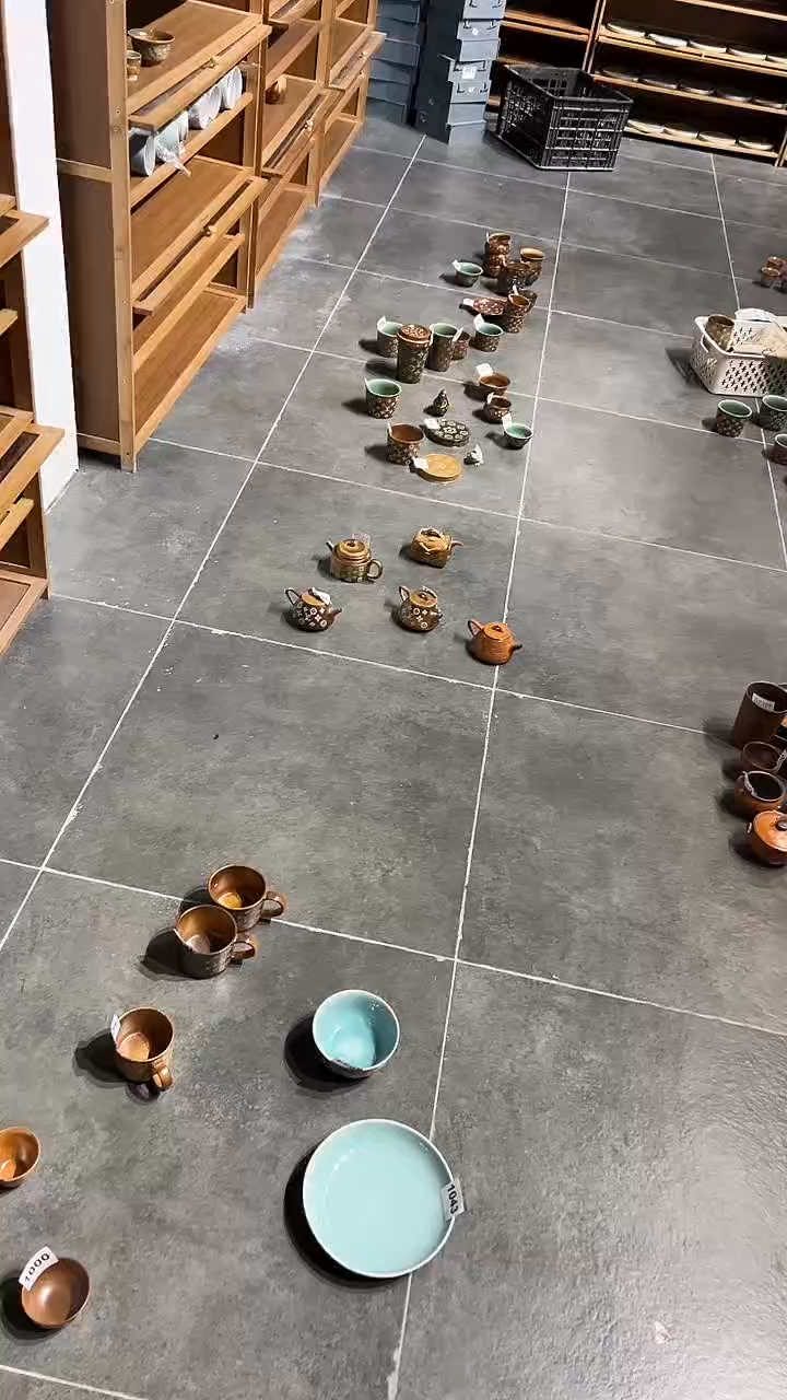 蕾*子龙泉窑老花咖啡杯精品1045