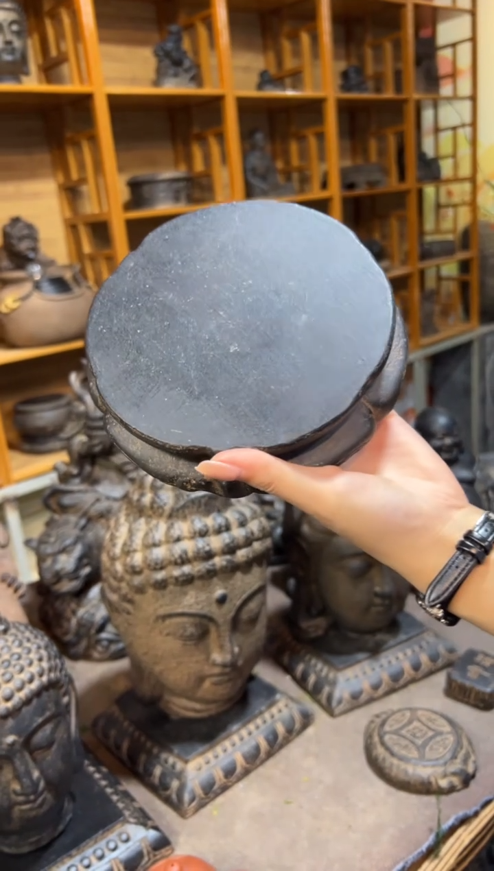 陶土【火山泥】金箍坛底座