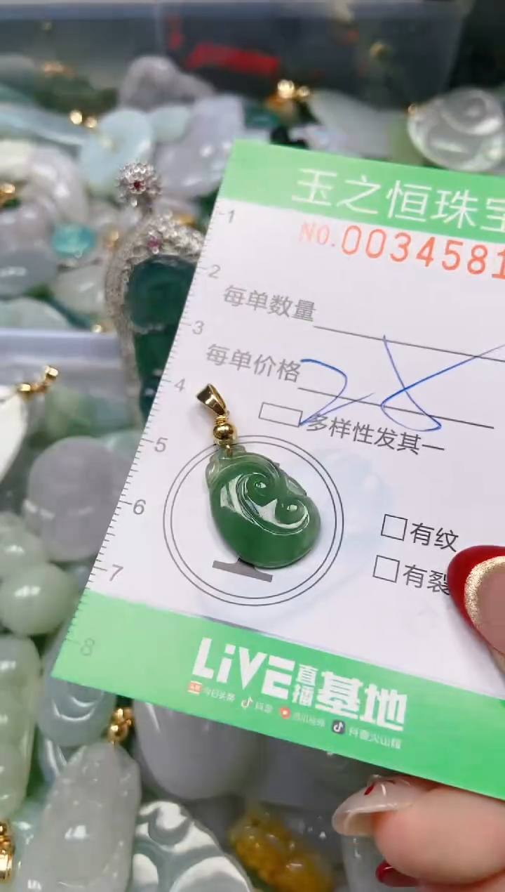 【闪购商品】翡翠颈饰未镶嵌闪购0034581