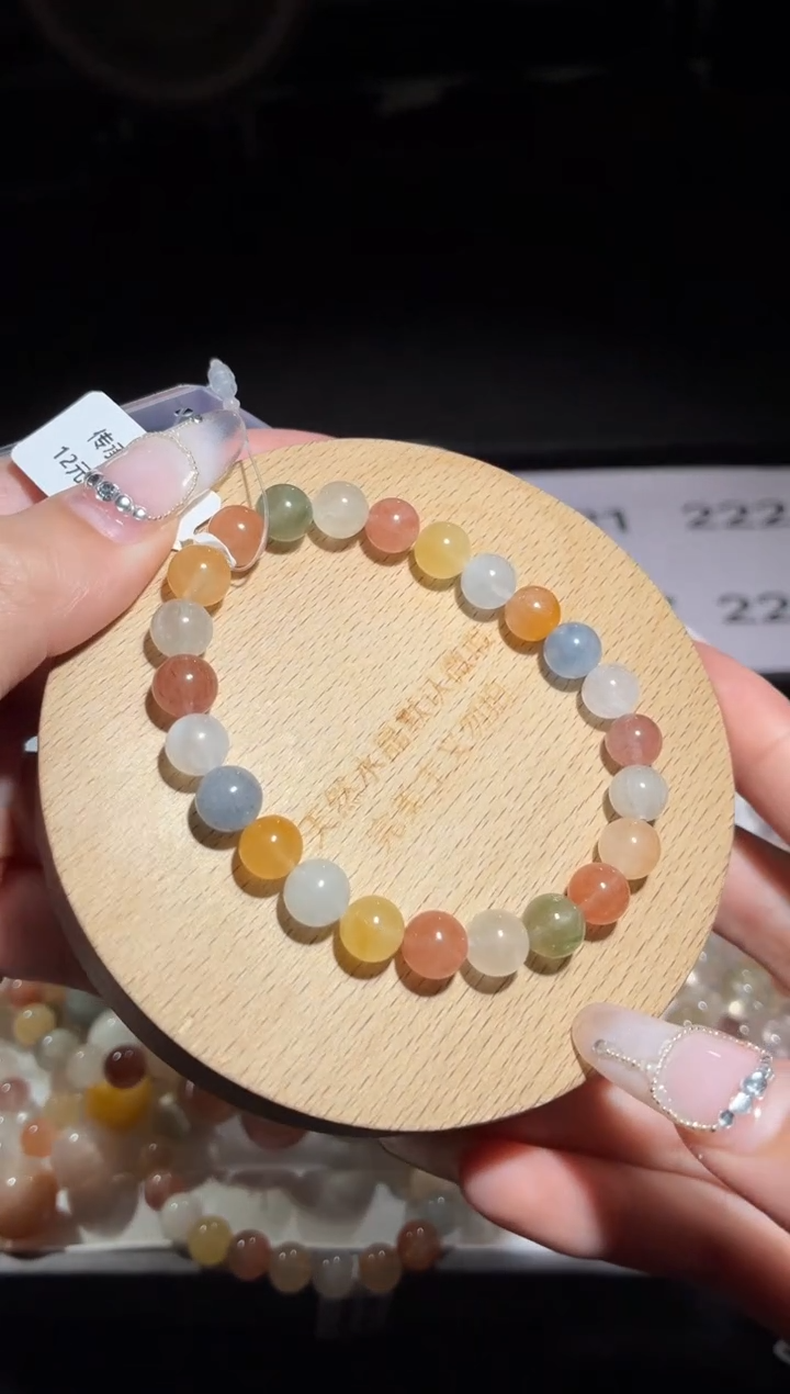 未镶嵌手链水晶217号多样性发一O 7+