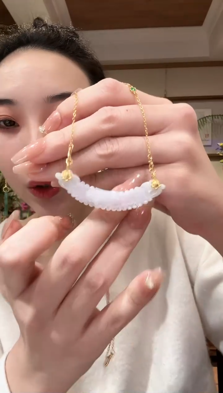 【闪购商品】翡翠颈饰未镶嵌国风