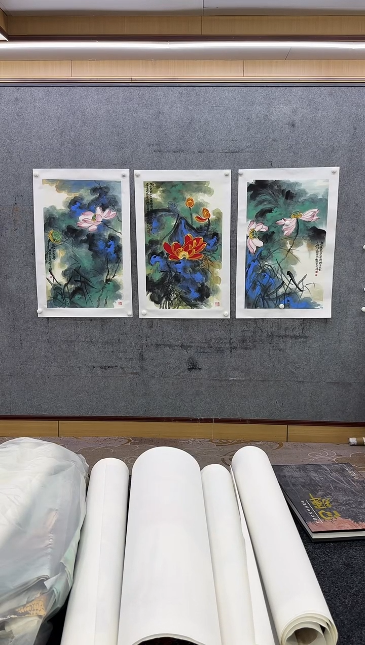 【闪购商品】绘画绘画Y-闫辉-三尺-花鸟画三张