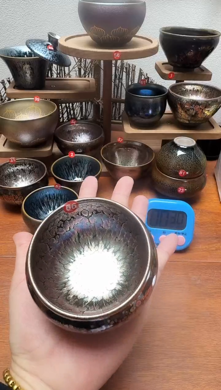 茶盏有****见66号建盏工匠茶器