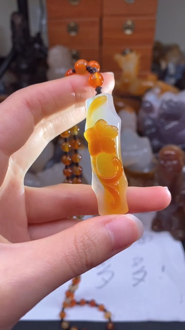 【闪购商品】玛瑙/玉髓颈饰未镶嵌AA