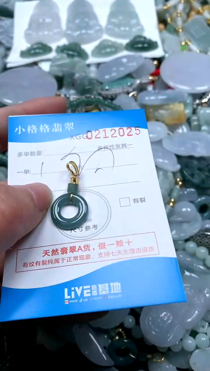 【闪购商品】翡翠颈饰未镶嵌闪购商品0212025