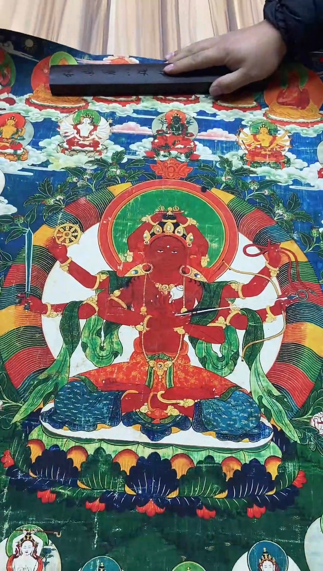 卷轴画精品挂饰 唐卡TK16303